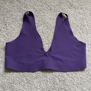 Parade Align V-Neck Bra Lightweight Purple Sexy Plunge